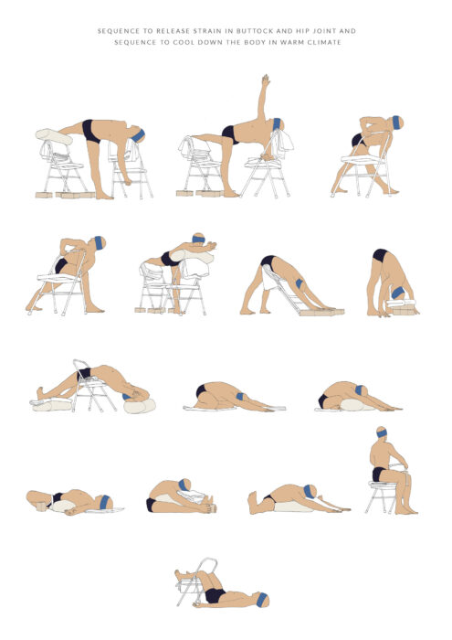 Easy yoga back bending sequence - Iyengar Yoga - YouTube